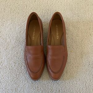 Aerosoles cognac loafer BRAND NEW